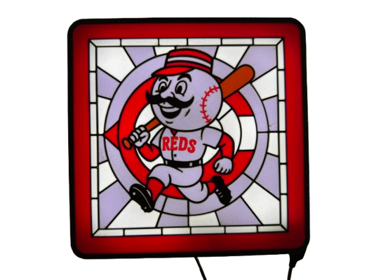 Cincinnati Reds 3D Printed LED Lightbox